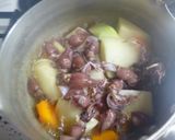 コールラビとほたるいかの煮物作り方4写真