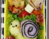 キャラ弁＊かたつむり作り方6写真