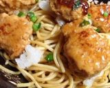 ふんわり鶏つくねの和風パスタ作り方8写真