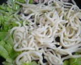 ちりめんさんしょう入り・焼きうどん作り方2写真