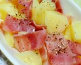 レンジで楽チン！ポテトベーコン作り方3写真