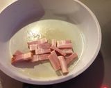 牛乳でアスパラとベーコンのクリームパスタ作り方3写真