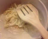牛乳でアスパラとベーコンのクリームパスタ作り方7写真