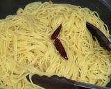たらこと納豆のペペロンチーノ作り方4写真