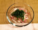 簡単！みょうがと大葉のポン酢和え作り方6写真