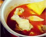 鶏の手羽元のトマトスープ作り方5写真