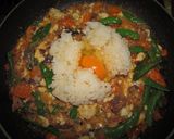 「レタス炒飯チャンプルー風」作り方4写真