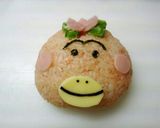 キャラ弁❈はなかっぱオニギリ作り方3写真