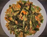 「レタス炒飯チャンプルー風」作り方6写真