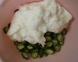 ダイエットに子供が喜ぶ山芋とおくらの副菜作り方5写真