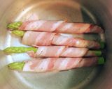 アスパラベーコン（焼くだけ）作り方3写真