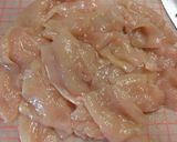 節約満足おかず＊柔らか鶏胸肉の生姜焼き作り方1写真