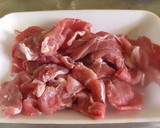 豚切り出し肉のサラダしゃぶしゃぶ作り方2写真