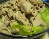 豚切り出し肉のサラダしゃぶしゃぶ作り方5写真