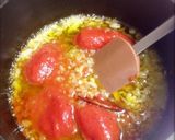 甘みとコクのトマトパスタ。と茄子。作り方4写真
