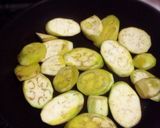 甘みとコクのトマトパスタ。と茄子。作り方10写真