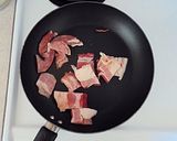 インスタントラーメンで★ベーコンの焼き麺作り方3写真