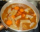 パパの赤味噌汁①作り方4写真