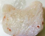 キャラ弁★チェシャ猫風？簡単猫おにぎり作り方3写真