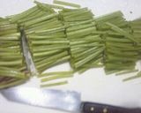 山ぶきのしれっと煮作り方1写真