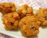 簡単！！　いかゲソ＆海老のクルトン揚げ作り方6写真