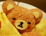 リラックマオムライス作り方10写真