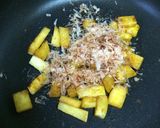 お弁当に〜かつお節まみれのさつま芋作り方4写真