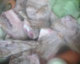 なんこつ付き豚バラ肉のキリンレモン煮作り方3写真