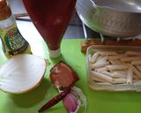 最速のペンネ☆アラビアータ作り方1写真