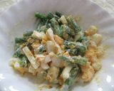 いんげんの味噌タルタルサラダ作り方2写真