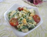 いんげんの味噌タルタルサラダ作り方3写真