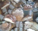 なんこつ付き豚バラ肉のキリンレモン煮作り方5写真