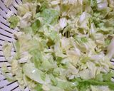 キャベツで量増ササミランチ丼作り方1写真