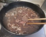 牛肉と糸こんにゃくの時雨煮作り方1写真