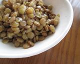 レンズ豆のカップサラダ作り方1写真