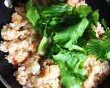 鶏そぼろと明太子のチャーハン作り方4写真