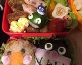 お弁当に！簡単！バイキンマンのおにぎり作り方5写真
