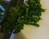 ご飯に合うカブの葉の炒め物作り方1写真