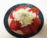 延命酢で簡単！トマトと玉ねぎのマリネ作り方3写真