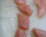 ≪息子作≫ 給食Ver.ささみの照り焼き作り方3写真