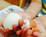 子供でも綺麗に出来ちゃうゆで卵の剥き方作り方13写真