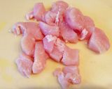 ランチに♫鶏肉と水菜の柚子胡椒パスタ作り方2写真