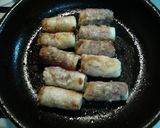 ✿オクラちくわの豚肉巻きDE甘酢たれ✿作り方4写真