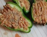肉が少なくてもok !ピーマンの肉詰め風作り方5写真