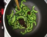 ゴーヤの甘辛味噌炒め作り方4写真