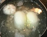 豚こま×新たまスープで元気増進！作り方4写真
