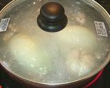豚こま×新たまスープで元気増進！作り方5写真