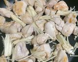 こってり♡鶏肉とえのきのオイマヨ炒め作り方3写真