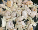 こってり♡鶏肉とえのきのオイマヨ炒め作り方3写真