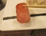 スパムの握り寿司風おにぎり作り方12写真